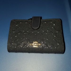 NWT COACH Midnight (Dark Navy) Wallet